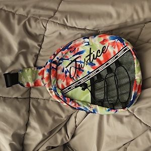 Justice over the shoulder bag
